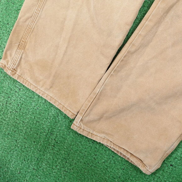 DICKIES DUCK CANVAS BROWN WORK PANTS MENS SIZE 42X32 (40X30) - Picture 6 of 14
